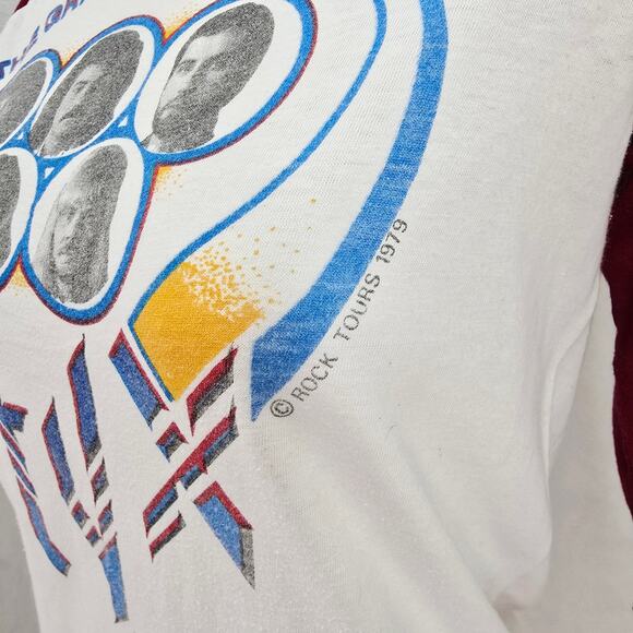 Styx 1979 The Grand Decathlon North American Tour Raglan Tee S - Picture 5 of 7